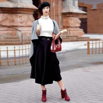 libfrnt Large Crescent Shoulder Bags Women Y2k Shoulder Purse PU Leather Underarm Bags Trendy Hobo Clutch Purses Bright Red Shoulder Bag