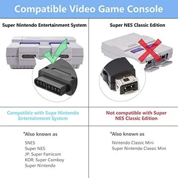 MODESLAB 2.4 GHz Wireless SNES Controller Gamepad 2 Pack