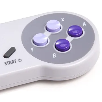 MODESLAB 2.4 GHz Wireless SNES Controller Gamepad 2 Pack