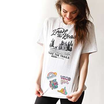 Kawaii Cartoon Iron On Patches for Cute DIY Fashion