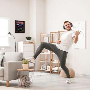 Led Zeppelin Music Wall Art Print - Classic Rock Band Poster For Music Room, Studio, Office, Man Cave & Living Room Decor - Unframed 8x10" Led Zeppelin Poster Print For Enthusiast Fans