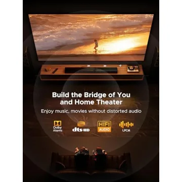 Warrky 6ft Optical Audio Cable - Gold-Plated, Durable Design