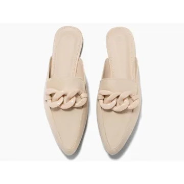 Juliet Holy Women's Mules - Stylish Pointed Toe Flats