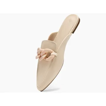Juliet Holy Women's Mules - Stylish Pointed Toe Flats