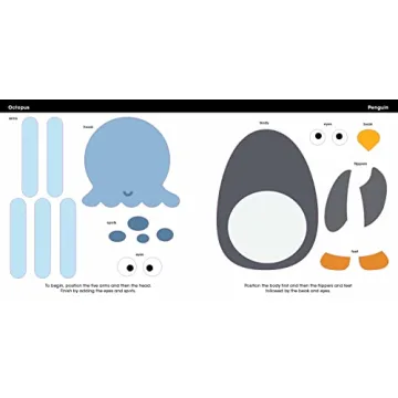 First Sticker Art Book for Kids Ages 3-6 - Ocean Theme