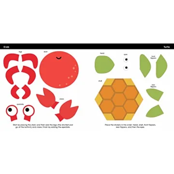 First Sticker Art Book for Kids Ages 3-6 - Ocean Theme