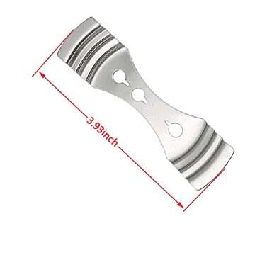 Metal Candle Wick Centering Device Pack of 12pcs Stainless Steel Candle Core Holder for DIY Candle Making