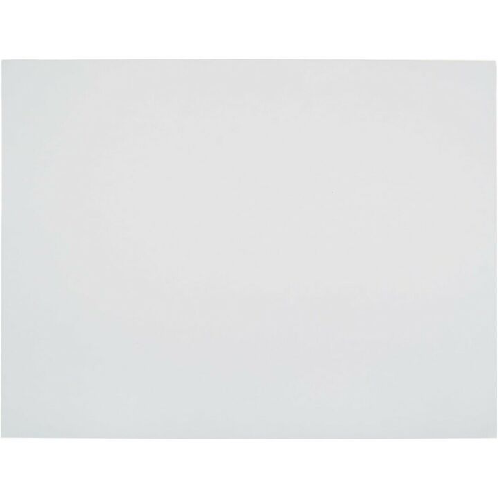 School Smart Railroad Boards 22x28in White Pack of 25