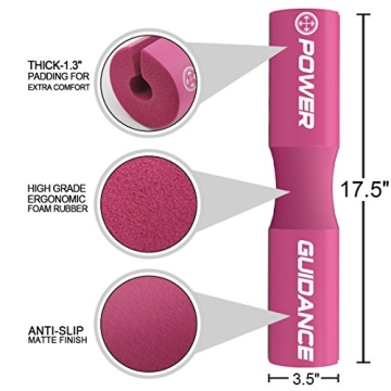 Comfortable POWER GUIDANCE Barbell Squat Pad for All Workouts