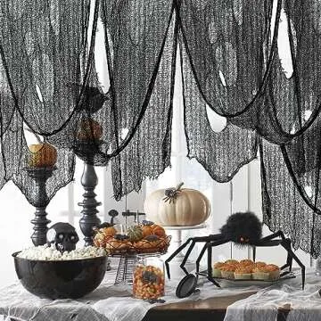 JQAQJU 512×39 Inch Halloween Creepy Cloth