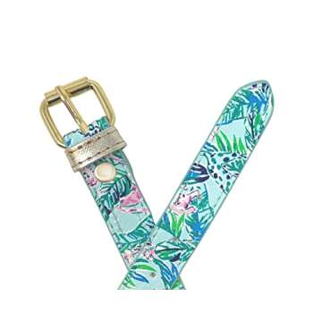 Lilly Pulitzer Collar with Bandana Barking Up The Palm Tree SM/MD (17.5")