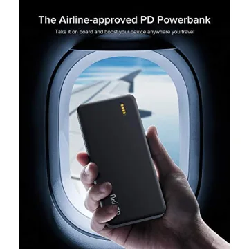 GETIHU 10000mAh Portable USB C Power Bank - Fast Charge