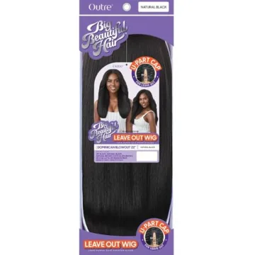 Outre Dominican Blowout Human Hair Blend Wig 22 Inch