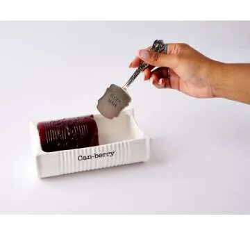 Charming Mud Pie Can-Berry Dish & Spatula Set