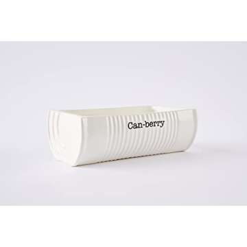 Charming Mud Pie Can-Berry Dish & Spatula Set