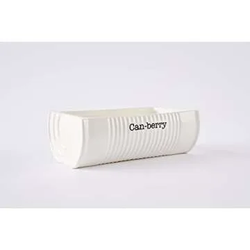 Charming Mud Pie Can-Berry Dish & Spatula Set