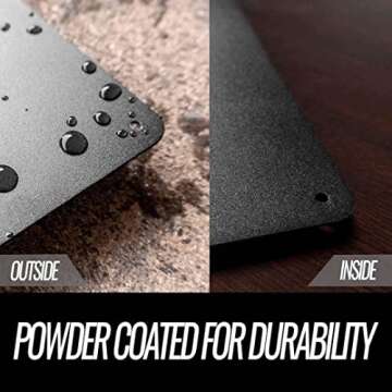 Redline Steel Motivational Wall Art – World Map