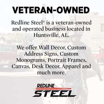 Redline Steel Motivational Wall Art – World Map