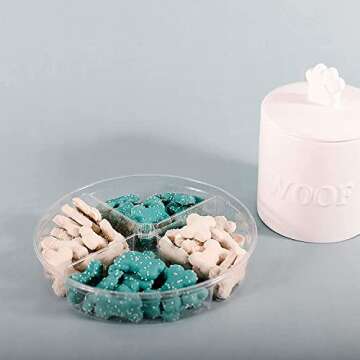 WÜFERS Green Endless Bones Dog Cookie Treats 2-Pack | Dog Treats for Small Dogs and Large Dogs | Frosted Dog Bone Biscuits Handmade and Hand-Decorated with Locally Sourced Ingredients