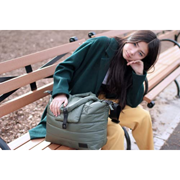 7AM Voyage Waterproof Baby Diaper Bag with Crossbody Straps