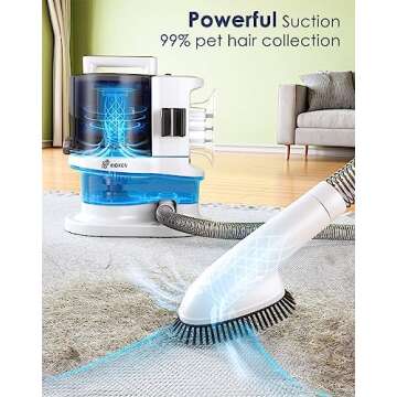 Dog Grooming Kit with Vacuum | Low Noise Grooming Solution