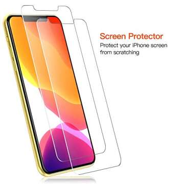 BELONGME Compatible with iPhone 11 Case - [Anti-Yellowing, Scratch Resistant] Shockproof Protective ...