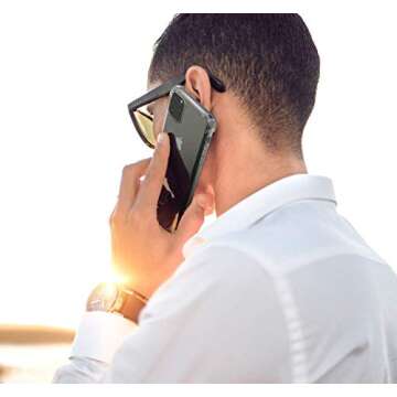 BELONGME Compatible with iPhone 11 Case - [Anti-Yellowing, Scratch Resistant] Shockproof Protective Phone Case Cover with [2-Pack] Tempered Glass Screen Protector for iPhone 11 - Crystal Clear 1