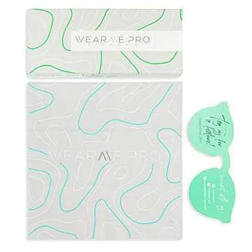 WearMe Pro Premium Metal Frame Classic Fashion Aviator Sunglasses (Gold Frame/Black Lens, 60)