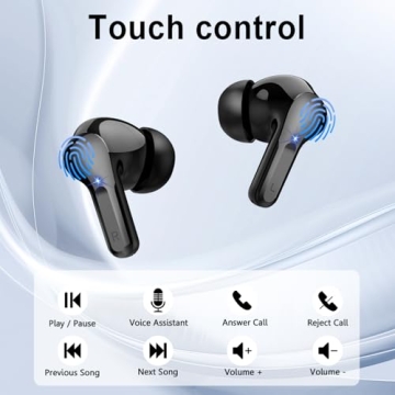 Premium Waterproof Wireless Earbuds with 48H Playtime