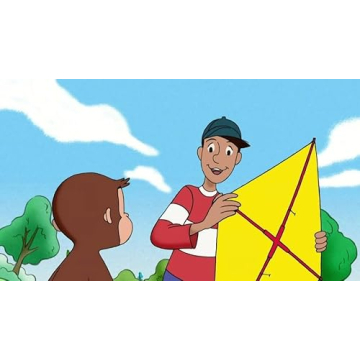 Curious George Flies A Kite Adventure Book for Kids