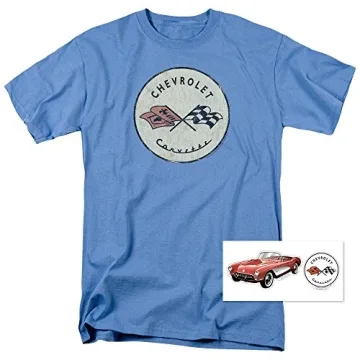 Popfunk Chevy Corvette Vintage Logo T-Shirt & Stickers