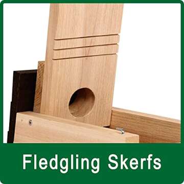 Cedar Bluebird House with Double Predator Guard: Wild Wings Cedar Eastern Bluebird Bird House WWCH3 Bundle with Wooden and Copper Predator Guard 1.5" Opening