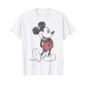 Disney Mickey & Friends Mickey Mouse Vintage Portrait T-Shirt for Adults