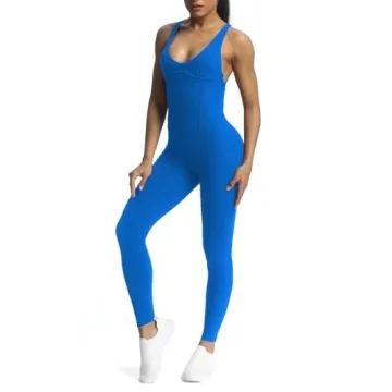 Stylish Aoxjox Workout Jumpsuit for Women - Comfort & Fit