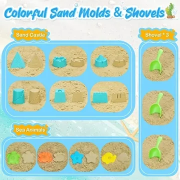 RACPNEL Collapsible Beach Toy Set - Fun for Kids