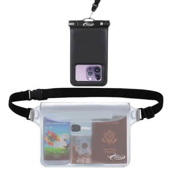 AiRunTech Waterproof Fanny Pack,Waterproof Phone Pouch for iPhone 15 14 13 12 11 Pro Max,IPX8 Waterp...