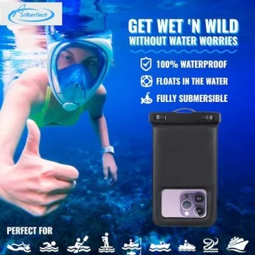 AiRunTech Waterproof Phone Pouch for iPhone & More