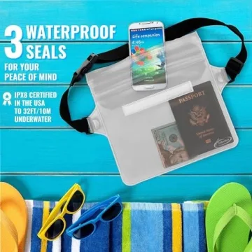 AiRunTech Waterproof Phone Pouch for iPhone & More