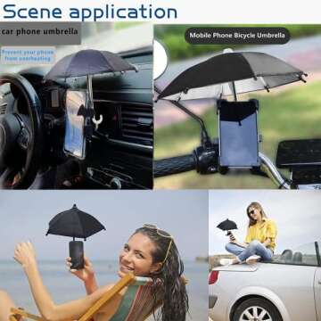 Phone Umbrella Suction Cup Stand for All Smartphones