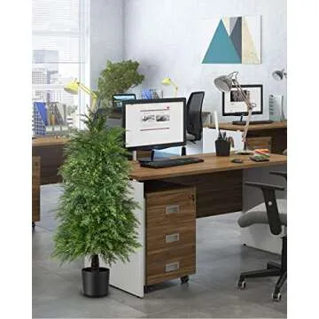 Stunning 4ft Artificial Cedar Topiary Trees for Home