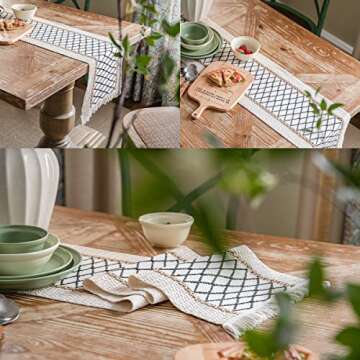 Boho Table Runner for Stylish Dining and Occasions