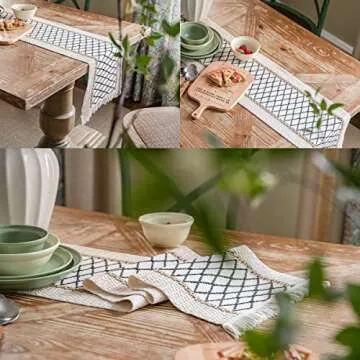 Boho Table Runner for Stylish Dining and Occasions