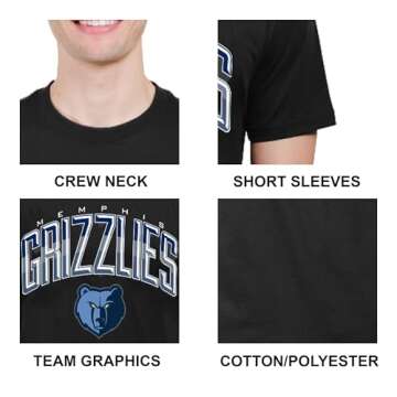 Ultra Game Men's NBA Tee - Stylish Comfort for Basketball Fans