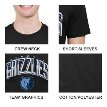 Ultra Game Men's NBA Tee - Stylish Comfort for Basketball Fans