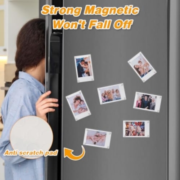 Acrylic Fridge Magnetic Frames for Instax Mini Photos