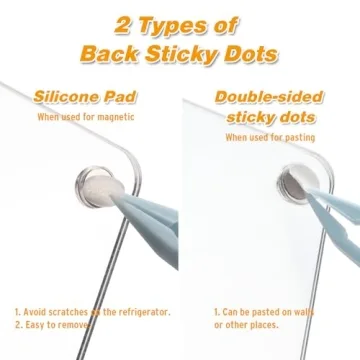 Acrylic Fridge Magnetic Frames for Instax Mini Photos