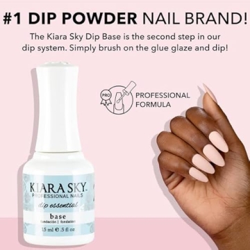 Kiara Sky Dip Base Coat - Long Lasting Nail Essentials