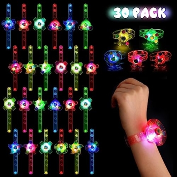 Satkago 30Pcs Glow in The Dark Party Favors for Kids 8-12 4-8, Easter Egg Fillers Basket Stuffers Te...