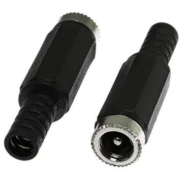 E-outstanding DC Socket 5PCS 5.5mm x 2.1mm Female DC Barrel Jack Solder Power Adapter for CCTV DVR Camera