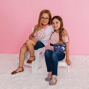 Wildkin Girls' Fanny Pack, Wildflower Bloom for Kids